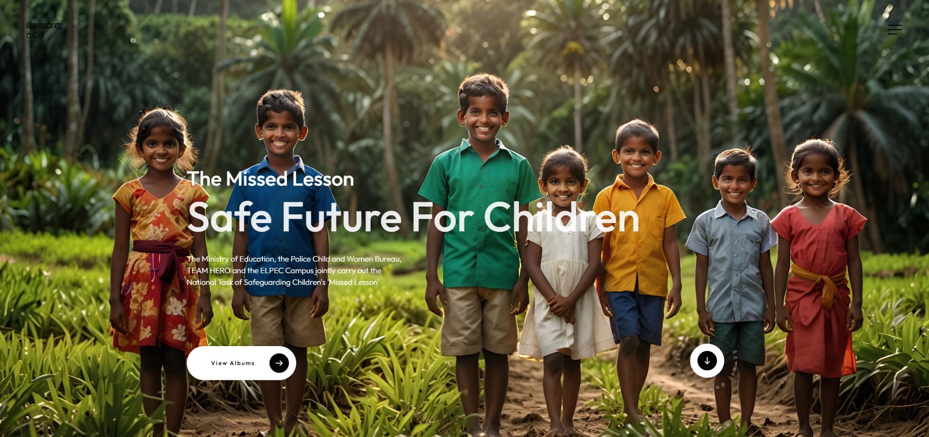 The digital home of a national child-safeguarding programme — screenshot of the live product. A deliberately lightweight PHP platform with a custom CMS, so non-technical staff publish and update safeguarding guidance themselves, in real time, with no developer in the loop.